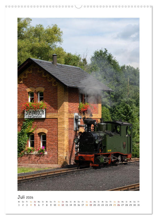 Faszination Museumsbahn (CALVENDO Premium Wandkalender 2026)
