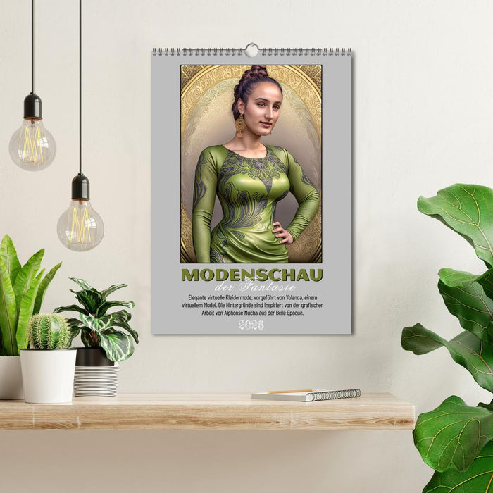 Modenschau der Fantasie (CALVENDO Wandkalender 2026)