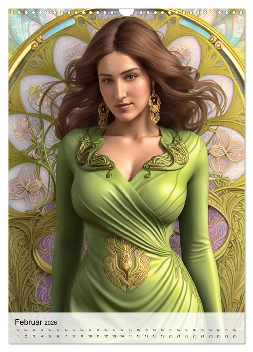 Modenschau der Fantasie (CALVENDO Wandkalender 2026)