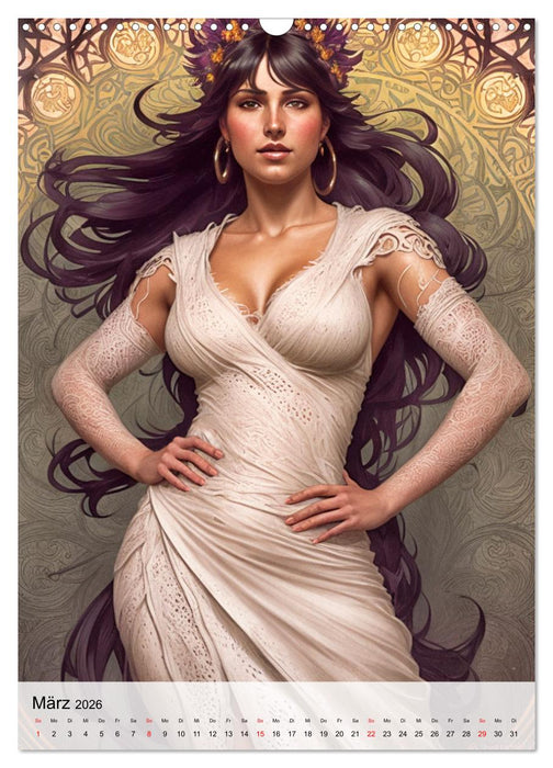 Modenschau der Fantasie (CALVENDO Wandkalender 2026)