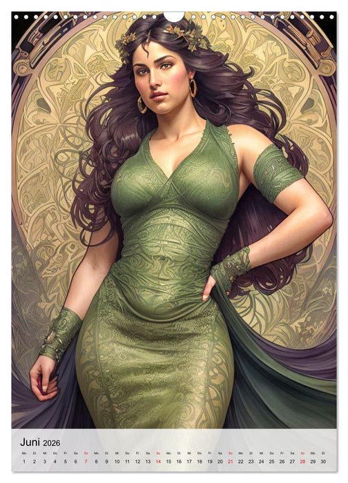 Modenschau der Fantasie (CALVENDO Wandkalender 2026)