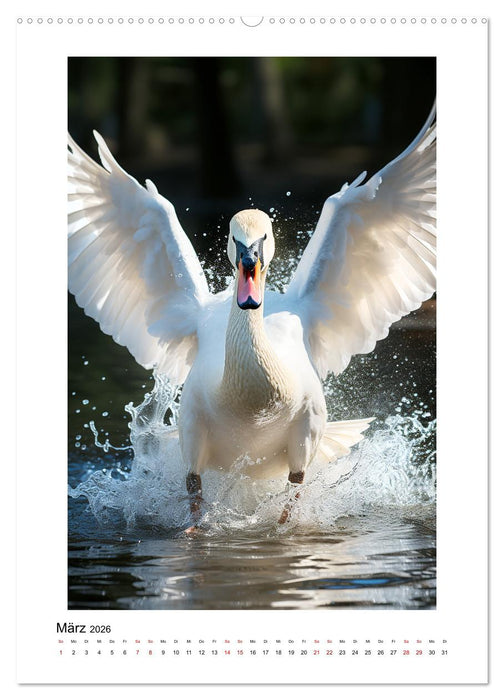 Highspeed Tiere (CALVENDO Wandkalender 2026)