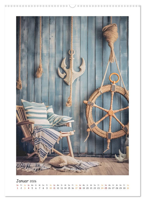 Maritimer Charme (CALVENDO Wandkalender 2026)