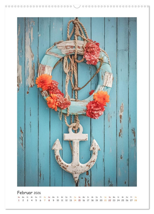 Maritimer Charme (CALVENDO Wandkalender 2026)