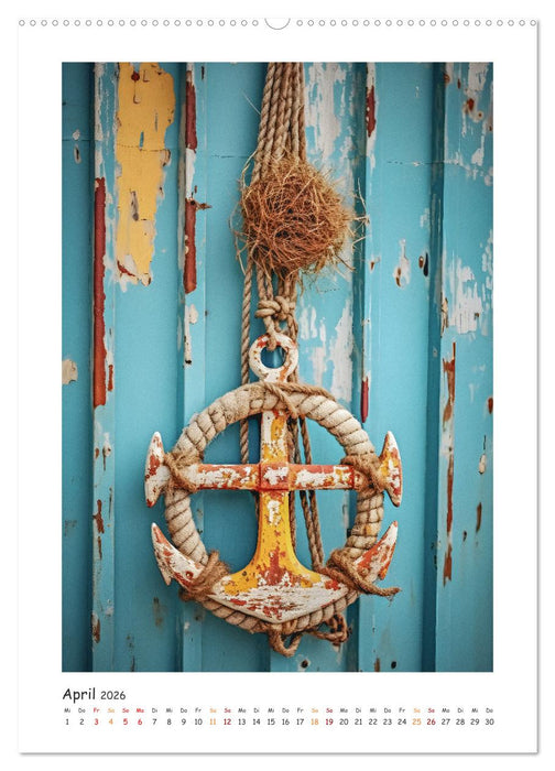 Maritimer Charme (CALVENDO Wandkalender 2026)