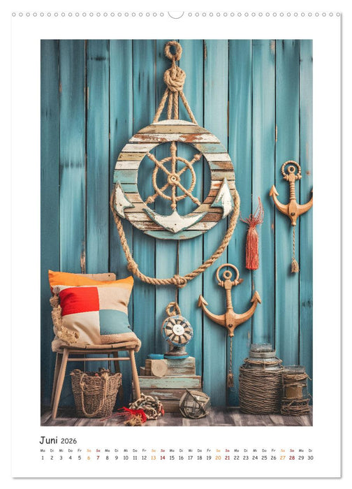 Maritimer Charme (CALVENDO Wandkalender 2026)