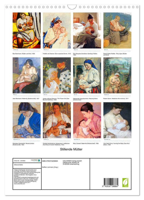Stillende Mütter (CALVENDO Wandkalender 2026)
