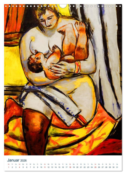 Stillende Mütter (CALVENDO Wandkalender 2026)