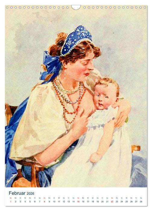 Stillende Mütter (CALVENDO Wandkalender 2026)