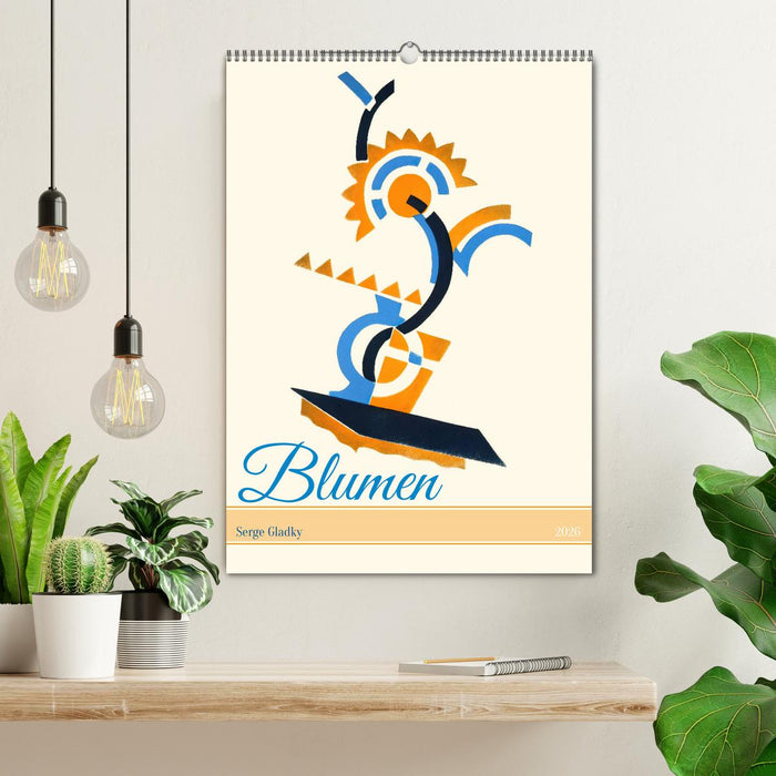 Serge Gladky - Blumen (CALVENDO Wandkalender 2026)