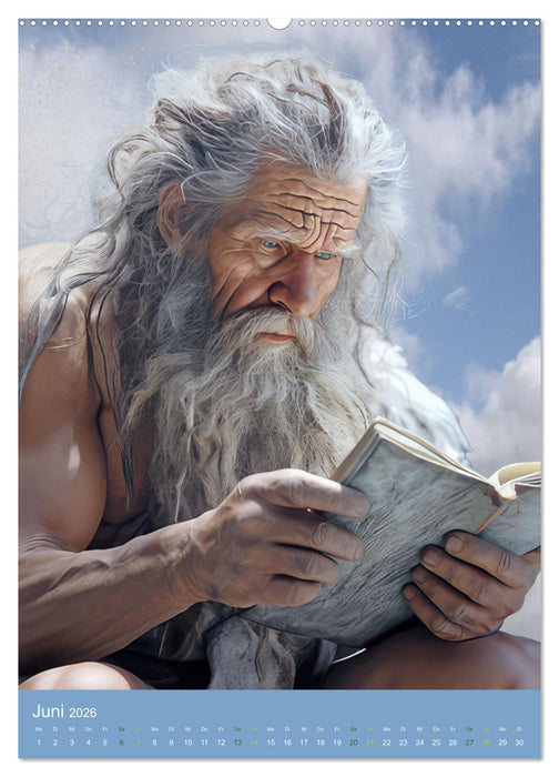 Steinzeitmenschen in der digitalen Ära (CALVENDO Wandkalender 2026)