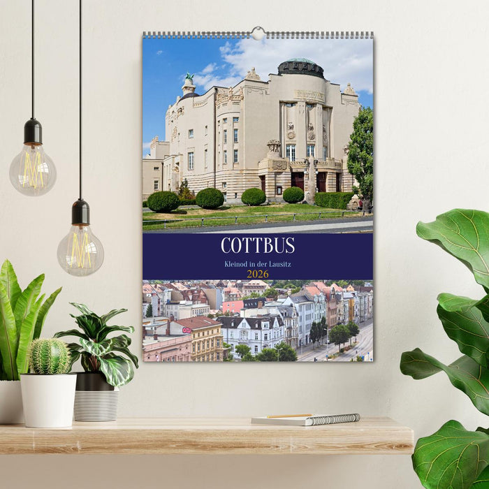 Cottbus Kleinod in der Lausitz (CALVENDO Wandkalender 2026)