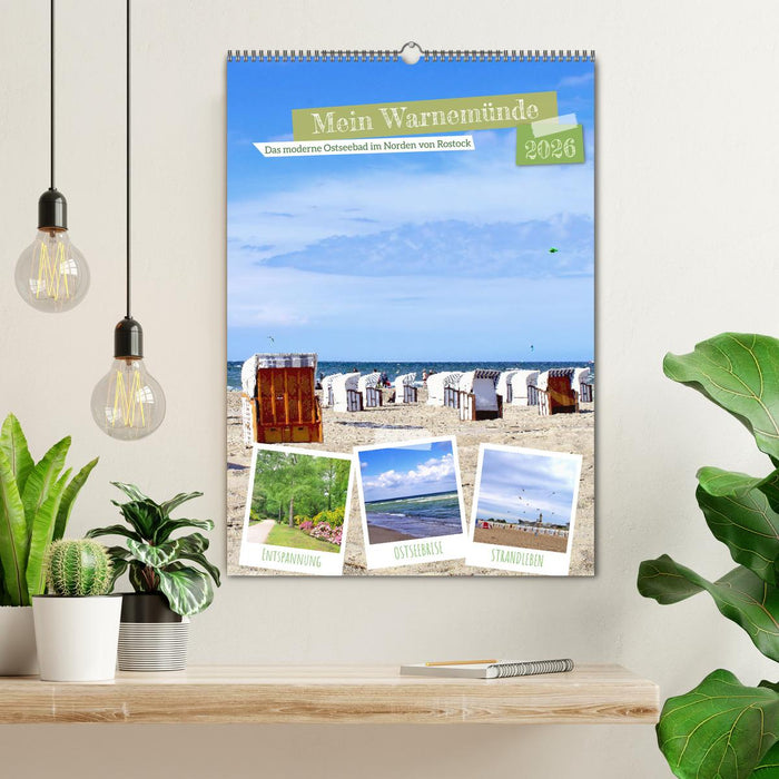 Mein Warnemünde - Das moderne Ostseebad im Norden von Rostock (CALVENDO Wandkalender 2026)