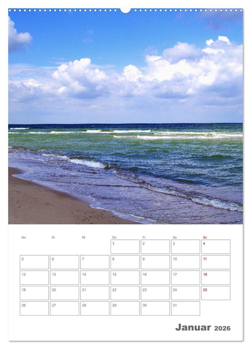 Mein Warnemünde - Das moderne Ostseebad im Norden von Rostock (CALVENDO Wandkalender 2026)