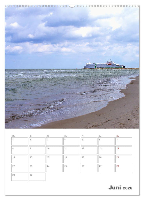 Mein Warnemünde - Das moderne Ostseebad im Norden von Rostock (CALVENDO Wandkalender 2026)