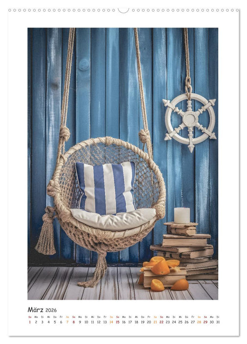 Maritimer Charme (CALVENDO Premium Wandkalender 2026)