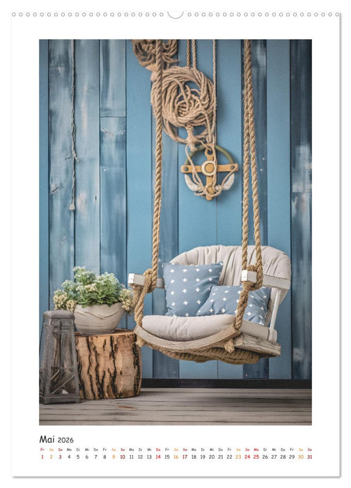 Maritimer Charme (CALVENDO Premium Wandkalender 2026)