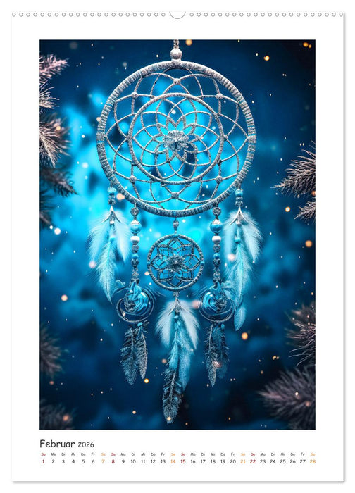 Träume im Netz der Nacht (CALVENDO Premium Wandkalender 2026)