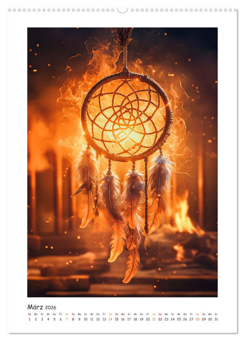 Träume im Netz der Nacht (CALVENDO Premium Wandkalender 2026)