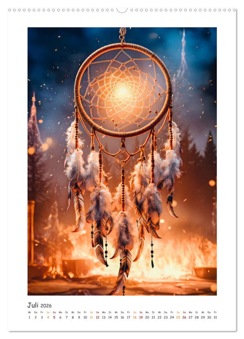 Träume im Netz der Nacht (CALVENDO Premium Wandkalender 2026)