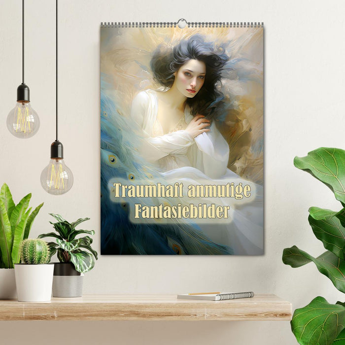 Traumhaft anmutige Fantasiebilder (CALVENDO Wandkalender 2026)