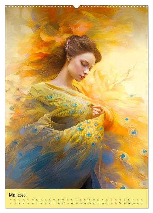 Traumhaft anmutige Fantasiebilder (CALVENDO Wandkalender 2026)