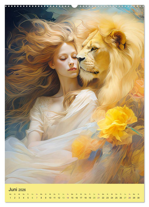 Traumhaft anmutige Fantasiebilder (CALVENDO Wandkalender 2026)