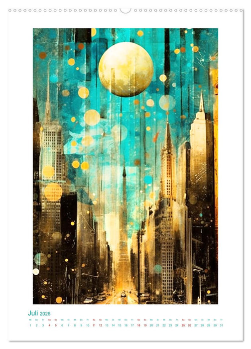 Farbensinfonie (CALVENDO Premium Wandkalender 2026)