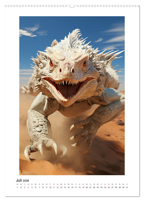 Highspeed Tiere (CALVENDO Premium Wandkalender 2026)