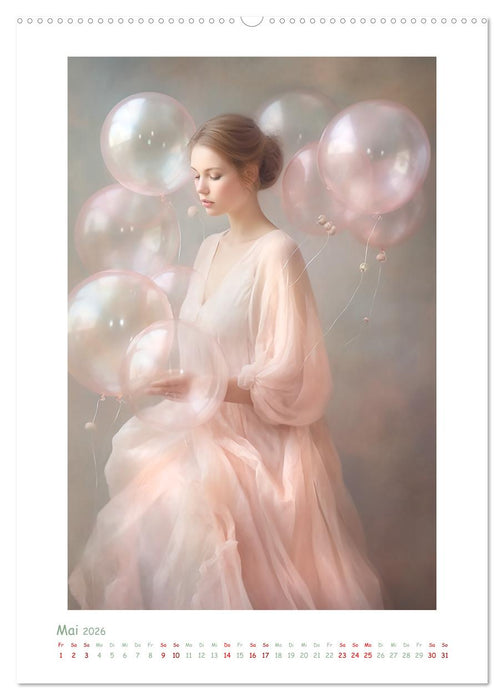 Zarte Träumerei (CALVENDO Premium Wandkalender 2026)