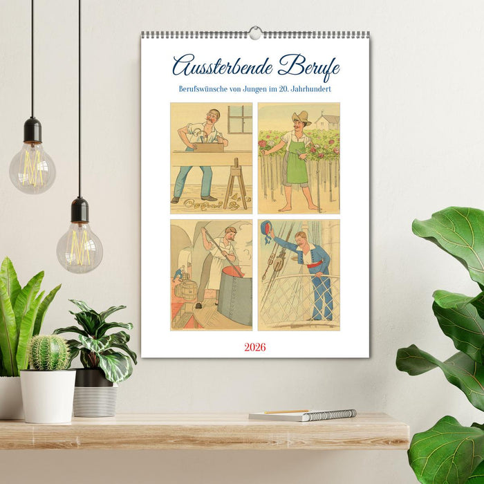 Aussterbende Berufe (CALVENDO Wandkalender 2026)