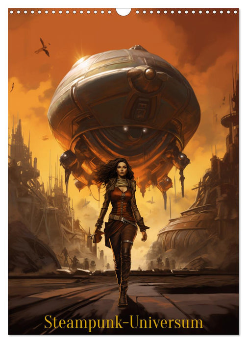 Steampunk-Universum (CALVENDO Wandkalender 2026)