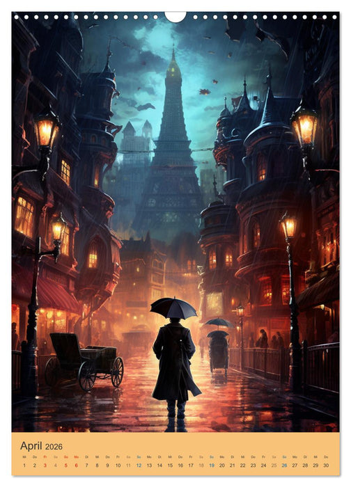 Steampunk-Universum (CALVENDO Wandkalender 2026)