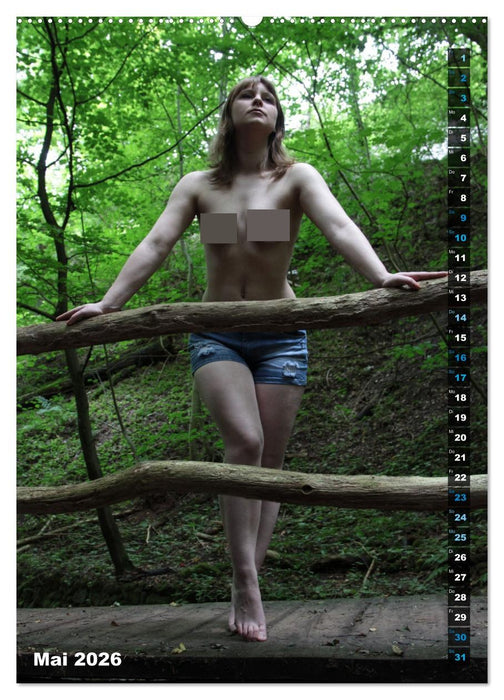 Nackte Freiheit (CALVENDO Premium Wandkalender 2026)