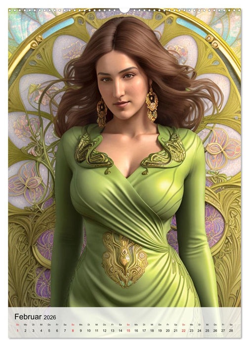 Modenschau der Fantasie (CALVENDO Premium Wandkalender 2026)