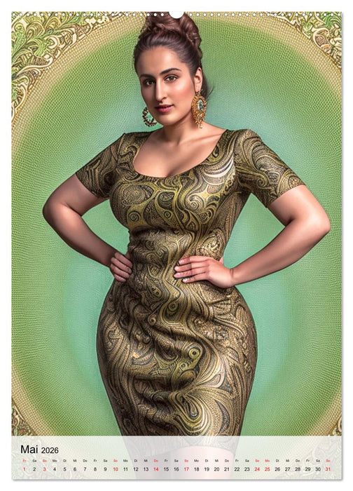 Modenschau der Fantasie (CALVENDO Premium Wandkalender 2026)