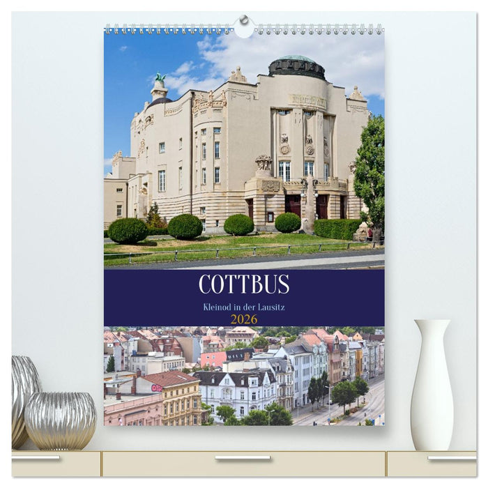 Cottbus Kleinod in der Lausitz (CALVENDO Premium Wandkalender 2026)
