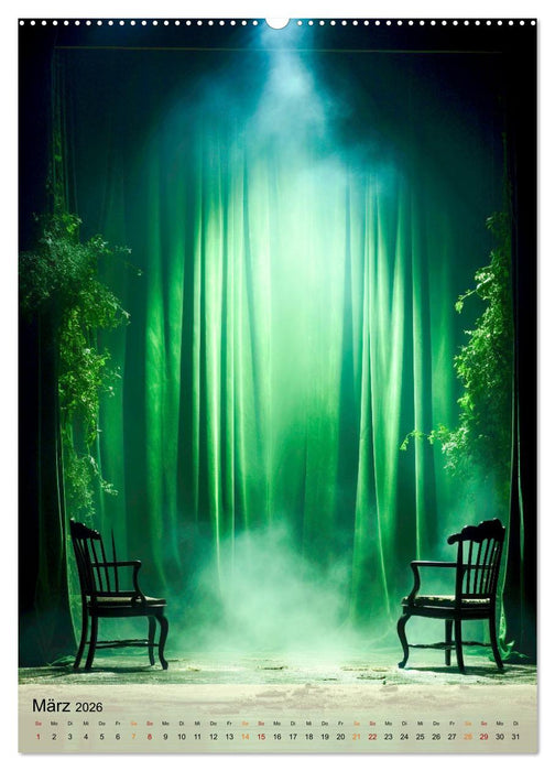 Grün, die frische Farbe (CALVENDO Wandkalender 2026)