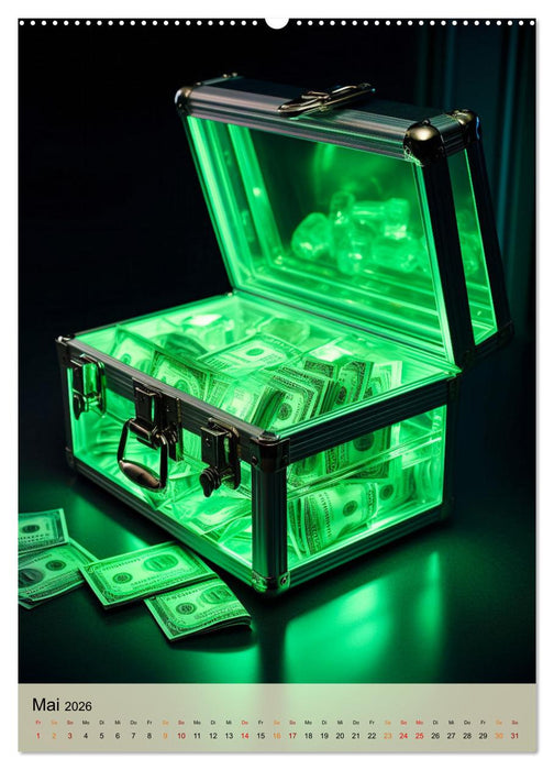 Grün, die frische Farbe (CALVENDO Wandkalender 2026)