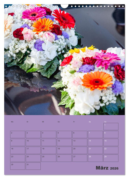 Hochzeitsfeeling (CALVENDO Wandkalender 2026)