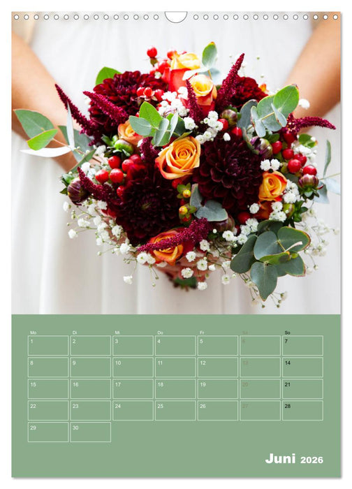 Hochzeitsfeeling (CALVENDO Wandkalender 2026)
