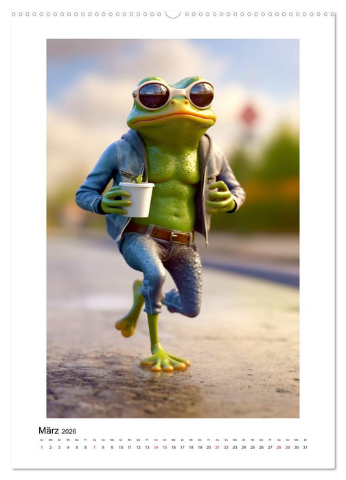 Hugo on Tour (CALVENDO Wandkalender 2026)