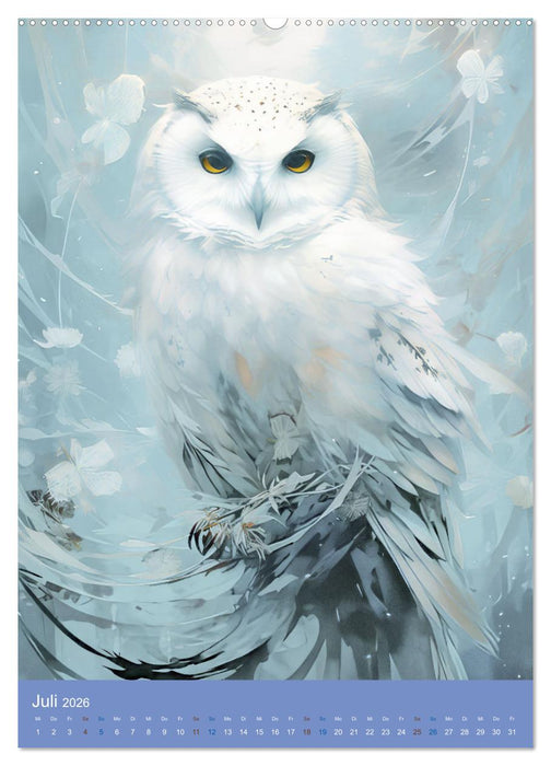 Wundervoll zarte Tierportraits (CALVENDO Premium Wandkalender 2026)