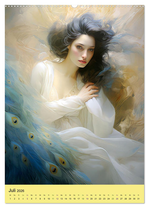 Traumhaft anmutige Fantasiebilder (CALVENDO Premium Wandkalender 2026)