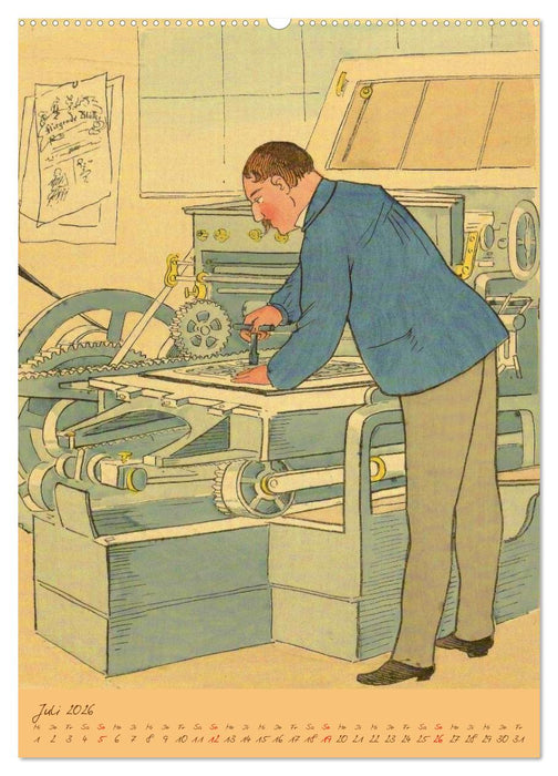 Aussterbende Berufe (CALVENDO Premium Wandkalender 2026)