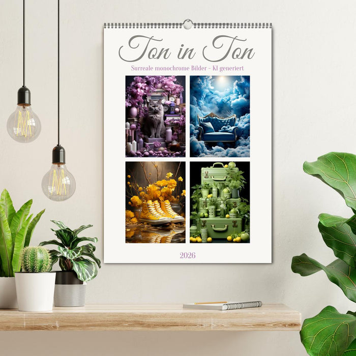 Ton in Ton (CALVENDO Wandkalender 2026)