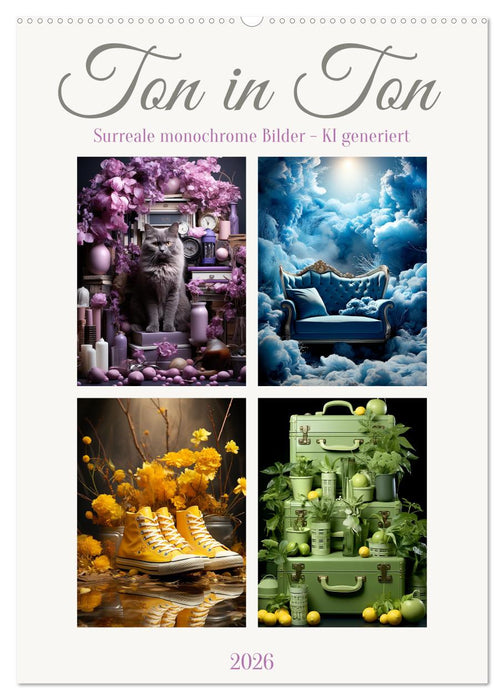 Ton in Ton (CALVENDO Wandkalender 2026)