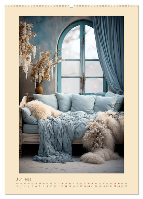 Boho Gemütlichkeit (CALVENDO Wandkalender 2026)