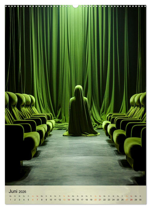 Grün, die frische Farbe (CALVENDO Premium Wandkalender 2026)