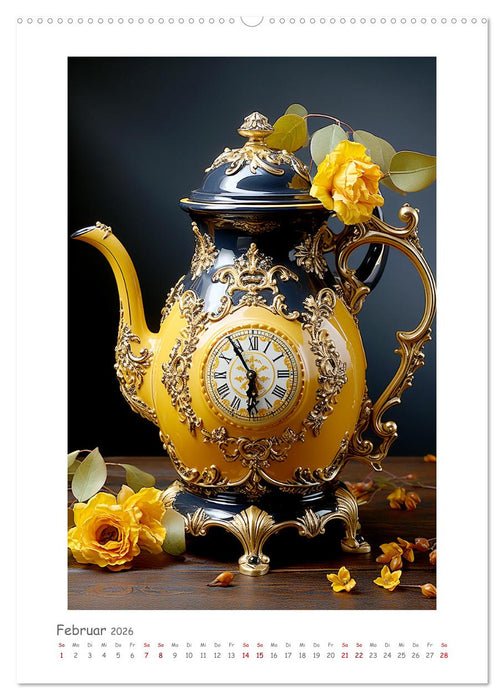Nostalgische Kaffeekannen (CALVENDO Wandkalender 2026)